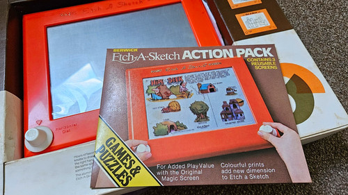 Vintage boxed berwick etch - boxed, a