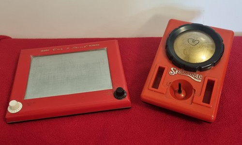 Vintage skedoodle game - game, etch