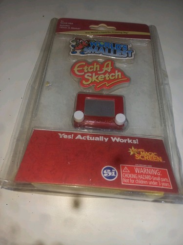 World smallest etch sketch - world's,