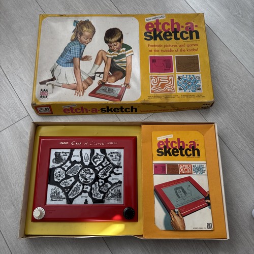 Vintage etch sketch denys - etch, a