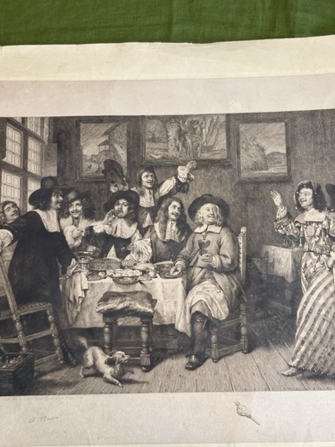 Besse signed etching - signed,