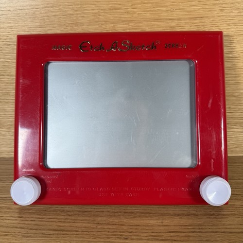 Classic etch sketch - a, red
