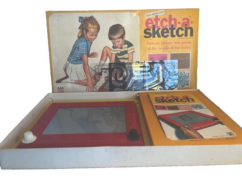Vintage etch sketch 3 - etch,