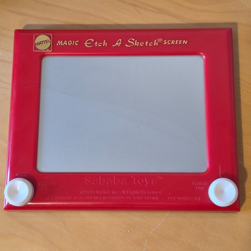 Mattel magic etch sketch - sketch,