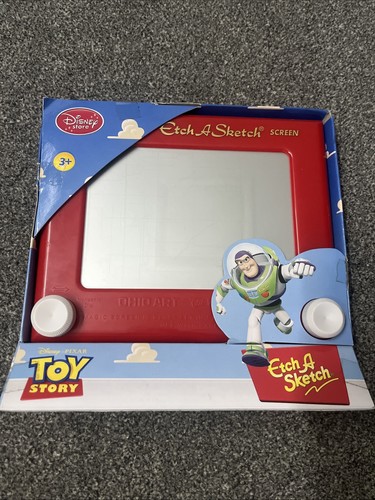 Toy story etch sketch - a,