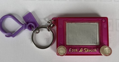 Vintage pink etch sketch - etch, a