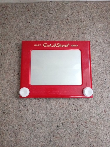 Classic etch sketch red - etch, a